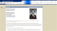 Desktop Screenshot of burnslegal.net