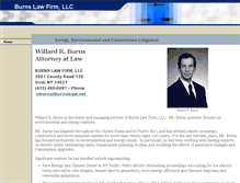 Tablet Screenshot of burnslegal.net